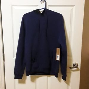 Men's royal blue hoodie sweater